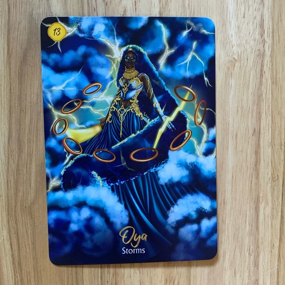 African Goddess Rising Oracle   By Abiola Abrams - Picture 9 of 11